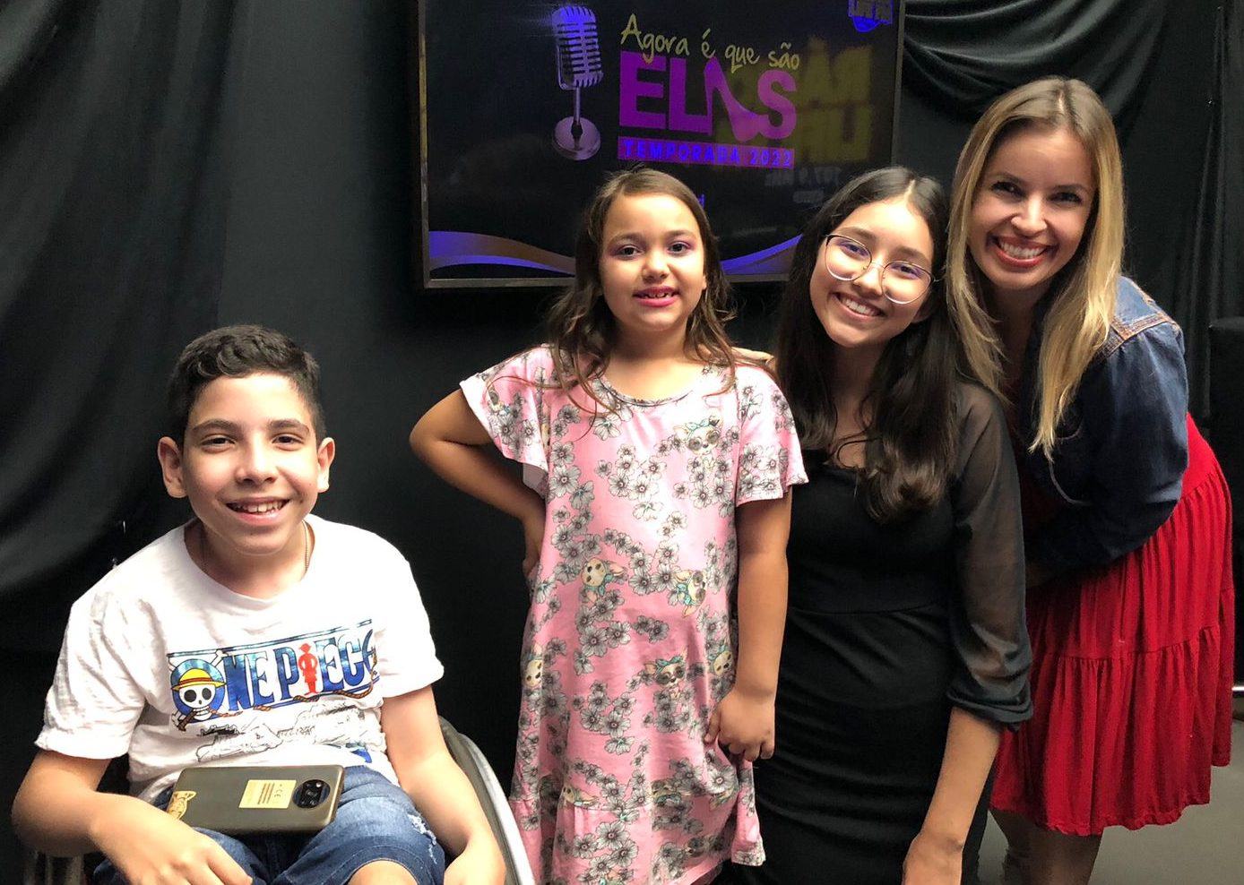 Edição especial do programa 'Agora é Que São Elas' deu voz a crianças e jovens