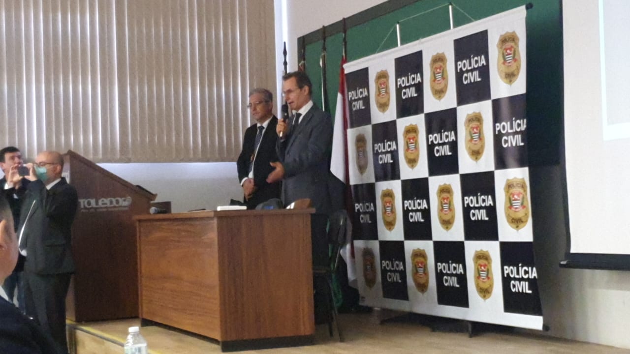 Policiais Civis de Adamantina, participam de reunião com o DIPOL-Departamento de Inteligência Policial