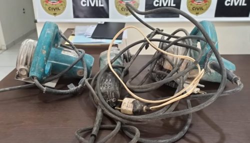Polícia Civil recupera ferramentas de construção civil, furtadas em Dracena