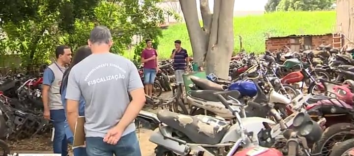 Operação integrada, fecha 3 estabelecimentos de revendas de peças de veículos