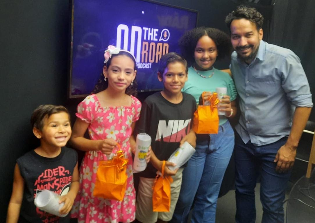 As crianças dominaram geral no Podcast  ON THE ROAD