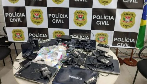 Homem é preso por armazenar material de pornografia infantil em Tupã.