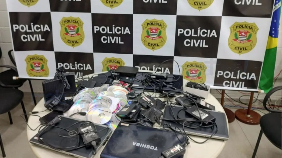 Homem é preso por armazenar material de pornografia infantil em Tupã.
