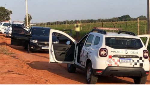 Bandido morre após trocar tiros com a Polícia em roubo de veículo em Rinópolis