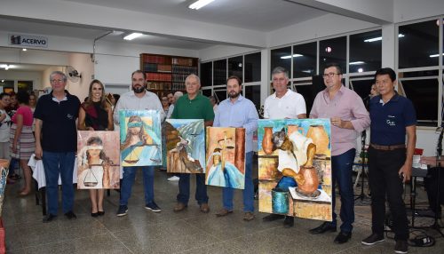 Expo ArTe da Clínica Pai Nosso Lar está aberta para visitação na Biblioteca Jurema Citeli