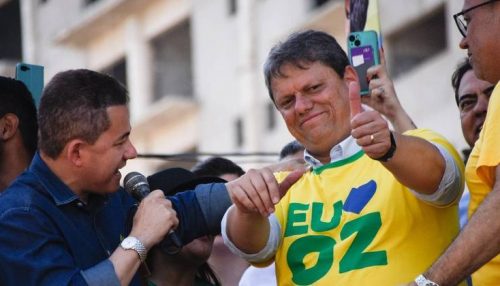 Tarcísio de Freitas (Republicanos) é eleito governador de São Paulo