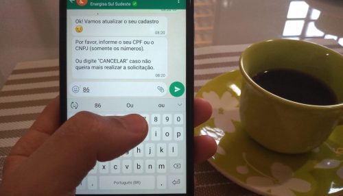 Energisa renegocia fatura pelo celular com desconto de feirão