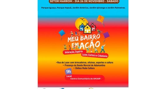 Meu Bairro em Ação chega ao Centro Comunitário da AMJAIP