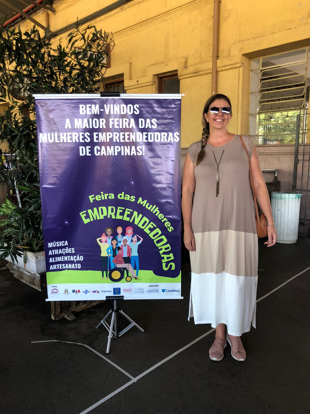 Secretaria de Desenvolvimento Econômico de Adamantina participa da Feira da Mulher Empreendedora de Campinas