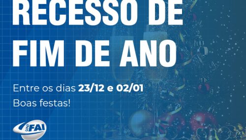 UniFAI inicia recesso de fim de ano na tarde desta quinta, 22