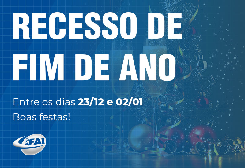 UniFAI inicia recesso de fim de ano na tarde desta quinta, 22