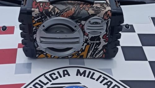 Polícia Militar recupera aparelho som furtado em estabelecimento comercial em Tupi Paulista