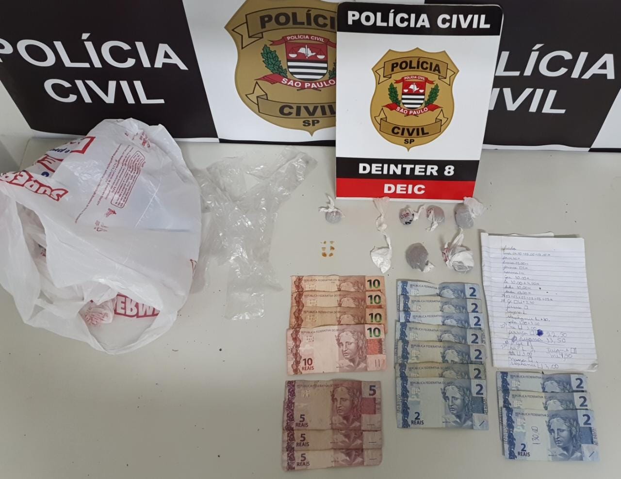 Homem de 28 anos é preso por tráfico de drogas no Jardim Centenário, em Presidente Prudente