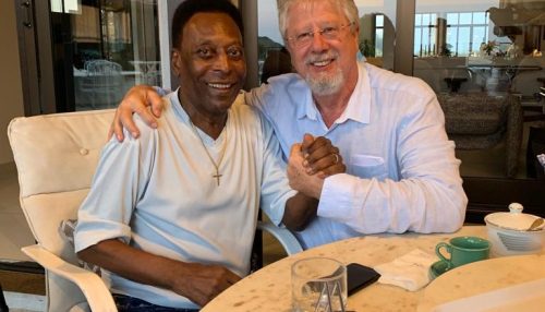 A minha chance humilde de mostrar respeito no encontro com o Rei maior.