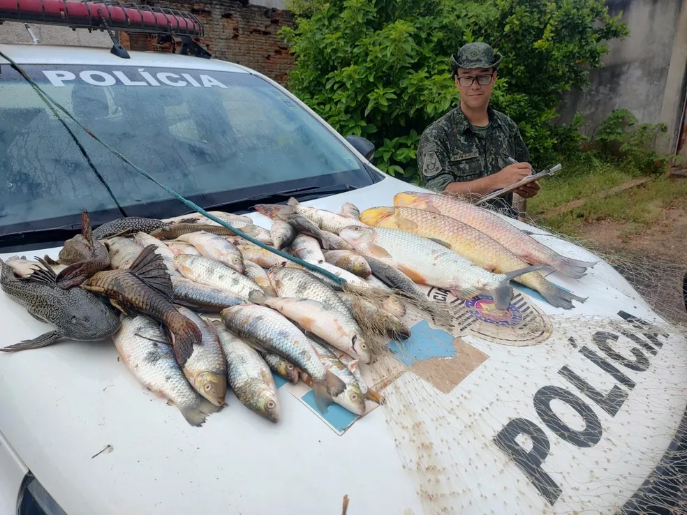 Pescadores são multados em R$ 6,2 mil por pesca predatória durante período de Piracema, em Lucélia