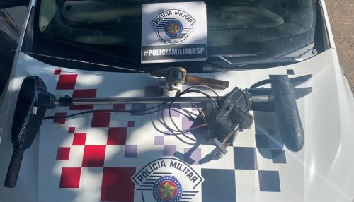 Dois homens são presos em flagrante por receptação em Paulicéia