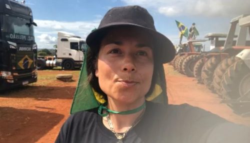 A tupãense Klio Hirano é presa em Brasília por determinação do STF