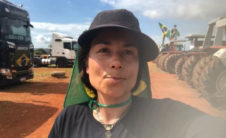 A tupãense Klio Hirano é presa em Brasília por determinação do STF