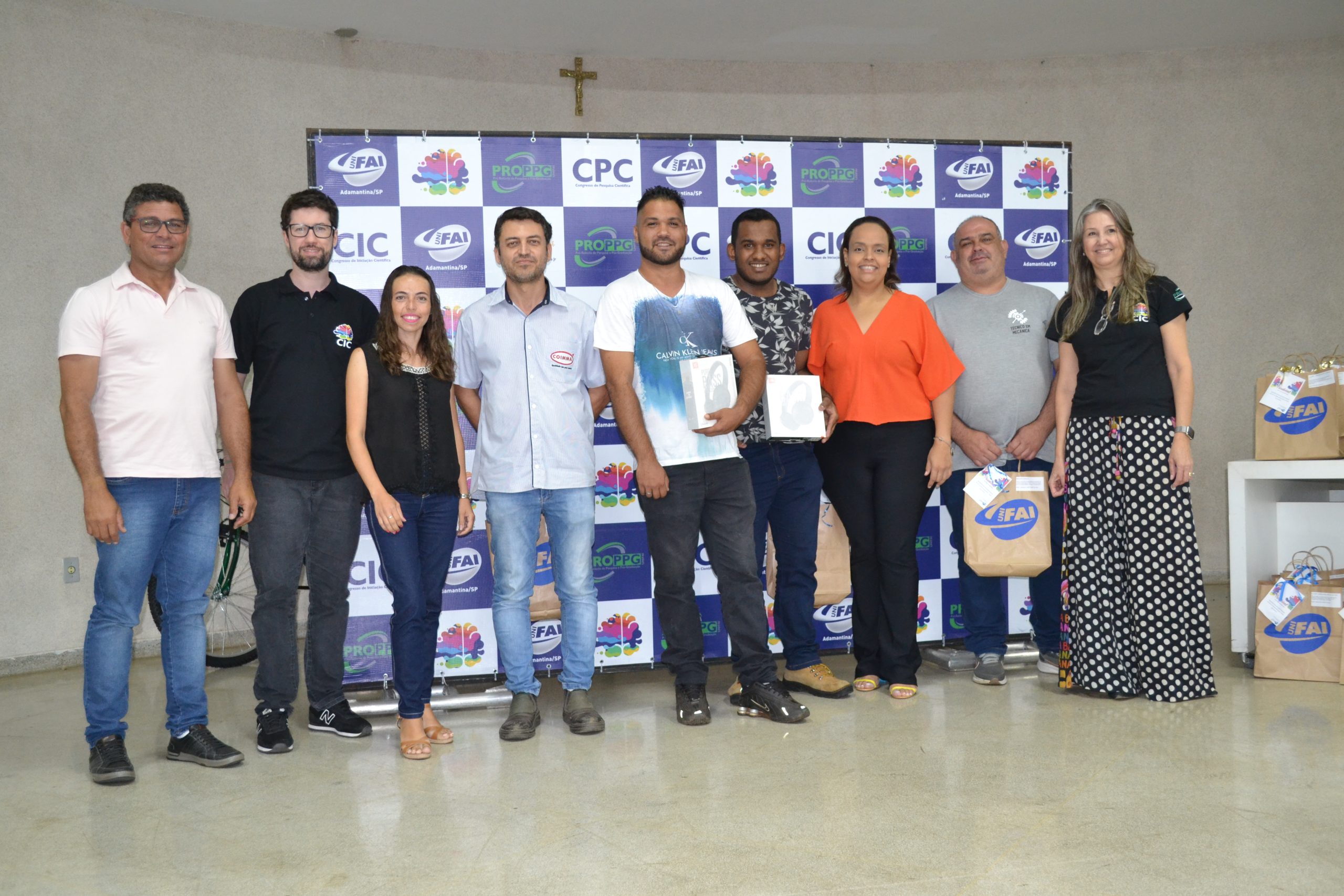 Cerimônia de premiação dos Congressos Científicos 2022 reúne grande público na UniFAI