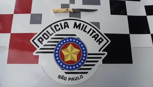 Armado com uma faca, homem é preso por tentativa de roubo a pizzaria em Dracena