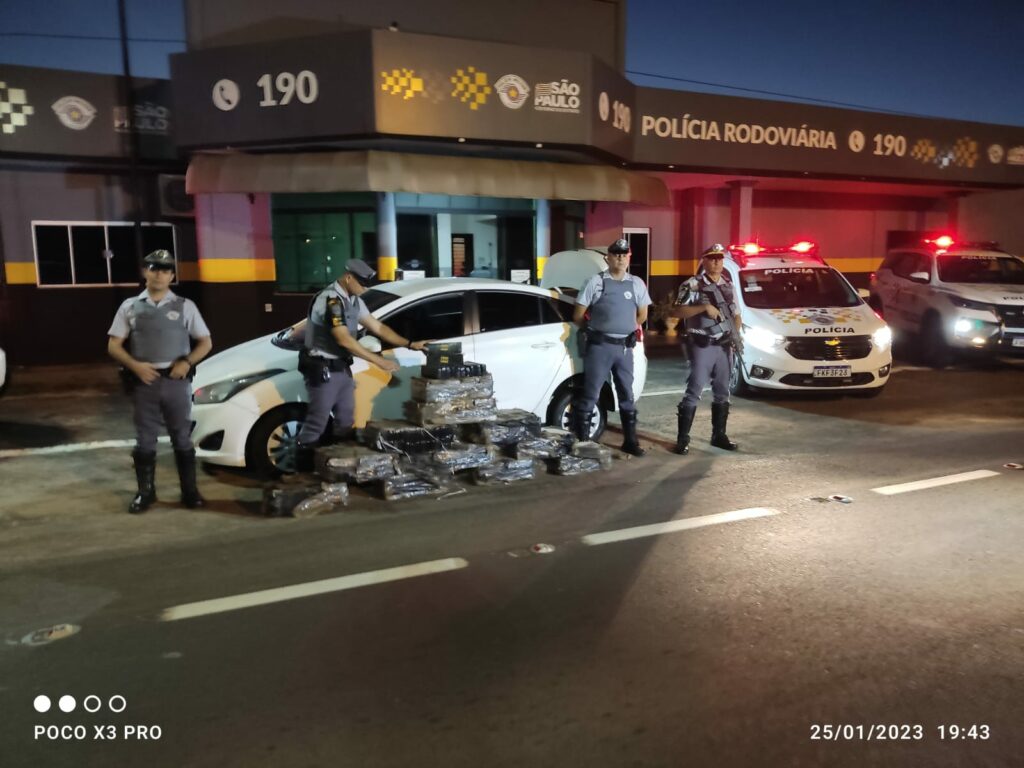 TOR apreende mais de 200kg de maconha em Tupã