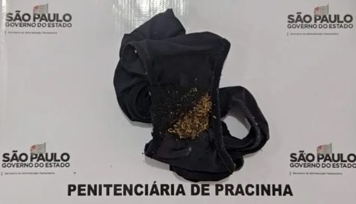 Mulher tenta entrar em penitenciária com porção de maconha escondida na calcinha