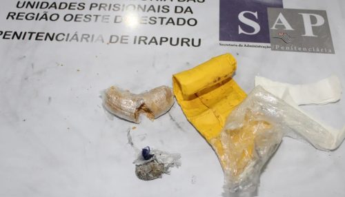 Três visitantes são flagradas tentando entrar em penitenciárias com entorpecentes e aparelho celular escondidos