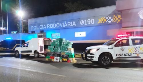 Adolescente de 15 anos é apreendido ao transportar quase 1 tonelada de maconha em veículo roubado