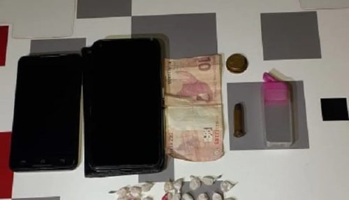 Homem é preso por tráfico de droga e posse de munição de arma de fogo, em Dracena