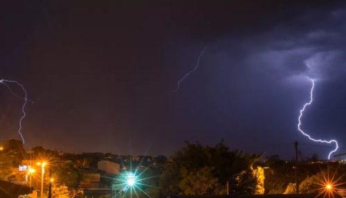 Monitoramento registra quase 375 mil descargas de raios na região de Presidente Prudente em 2022