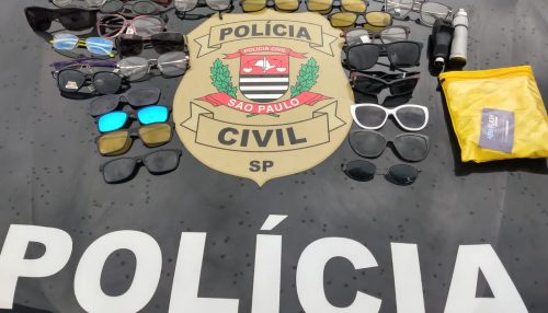 Operação Res Furtiva prende suspeitos de furtar R$ 40 mil em mercadorias de ótica