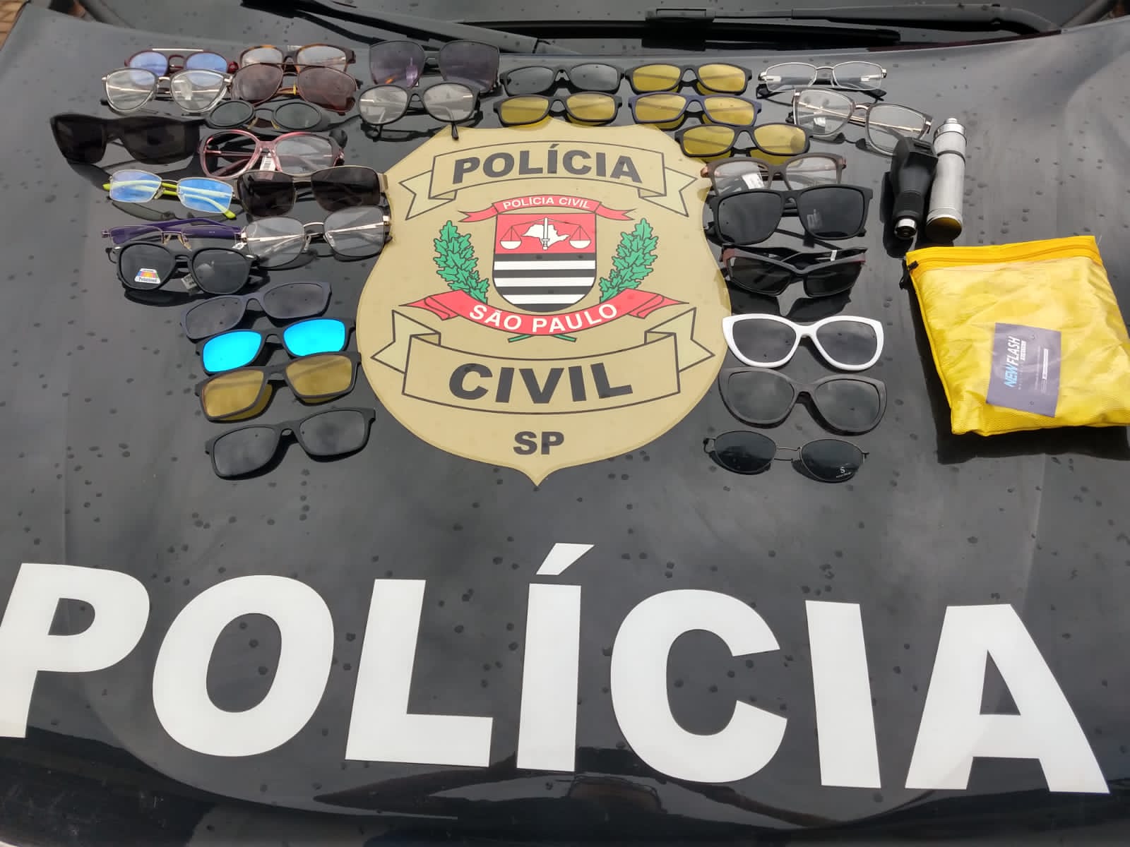 Operação Res Furtiva prende suspeitos de furtar R$ 40 mil em mercadorias de ótica