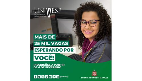 Univesp abre inscrições para vestibular