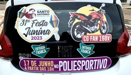 Paróquia Santo Antônio retoma Festa do Padroeiro com sorteios de carro e moto