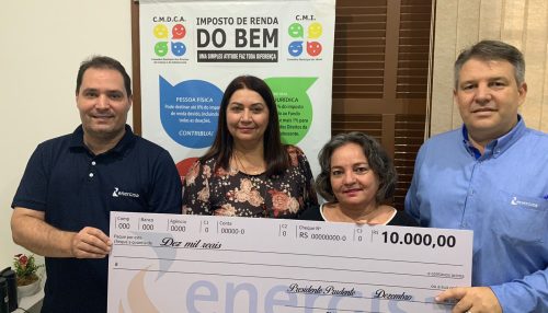 Energisa destina recursos do imposto de renda para Fundos do Idoso e da Infância de Adamantina e Inúbia Paulista