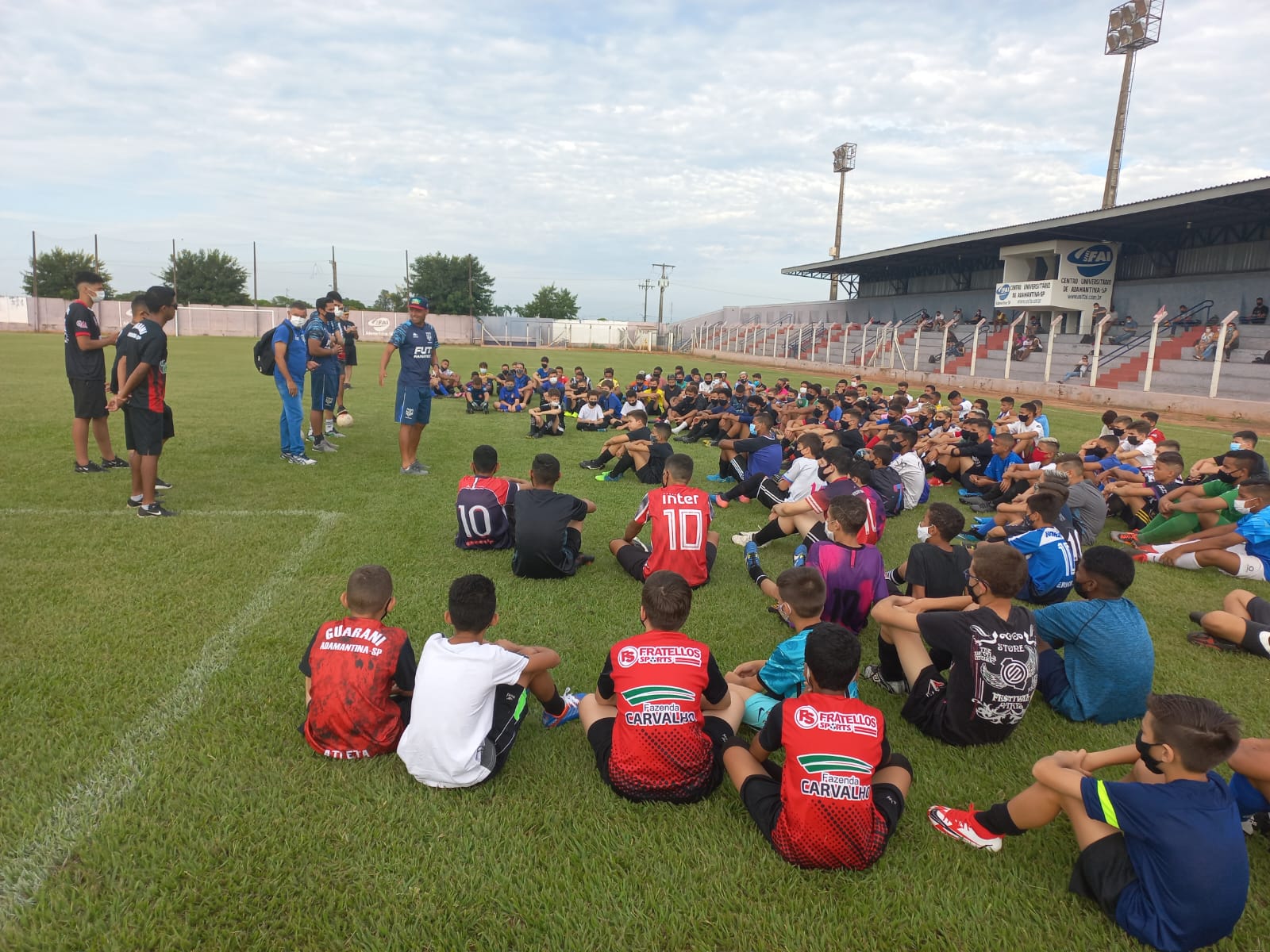 Departamento de Esportes da Instituição Capaz traz pela primeira vez pra Adamantina a avaliação do Clube Atlético Penapolense.