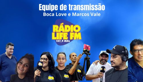 Com audiência de 5 países LIFE FM da Show de transmissão na COPA UNIPEDRAS.