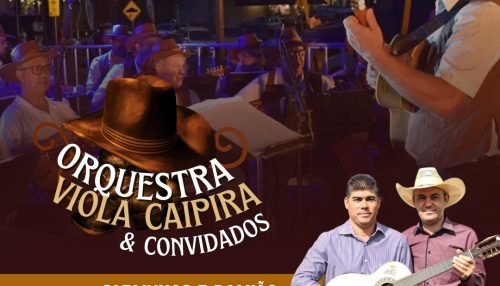 Ensaio Aberto com a Orquestra de viola caipira acontece nesta sexta feira