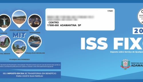 Primeira parcela do ISS e Fun/Fis – Alvará vence na próxima segunda-feira (20)