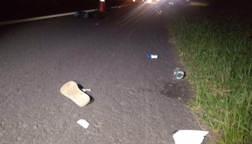 Homem morre atropelado após adentrar repentinamente a via e parar na frente de um veículo conduzido por um morador de OC