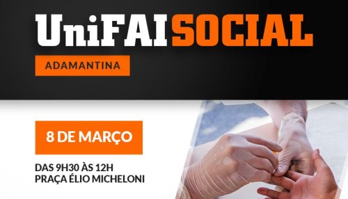 Praça Élio Micheloni será palco do  UniFAI-Social no Dia Internacional da Mulher