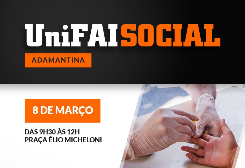 Praça Élio Micheloni será palco do  UniFAI-Social no Dia Internacional da Mulher