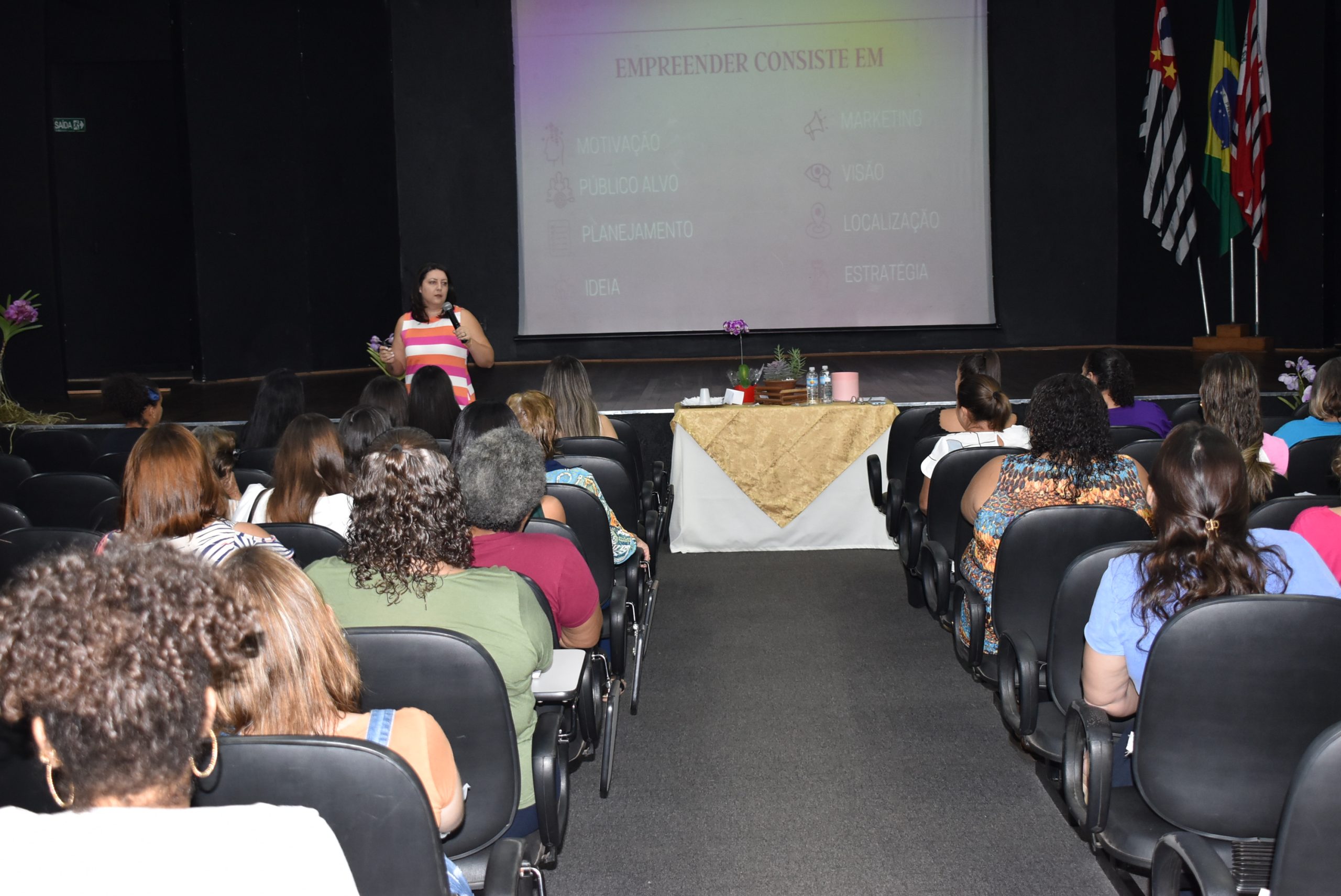 Com a temática “Empoderamento Feminino e Inteligência Emocional”, encerram as formações para as empreendedoras