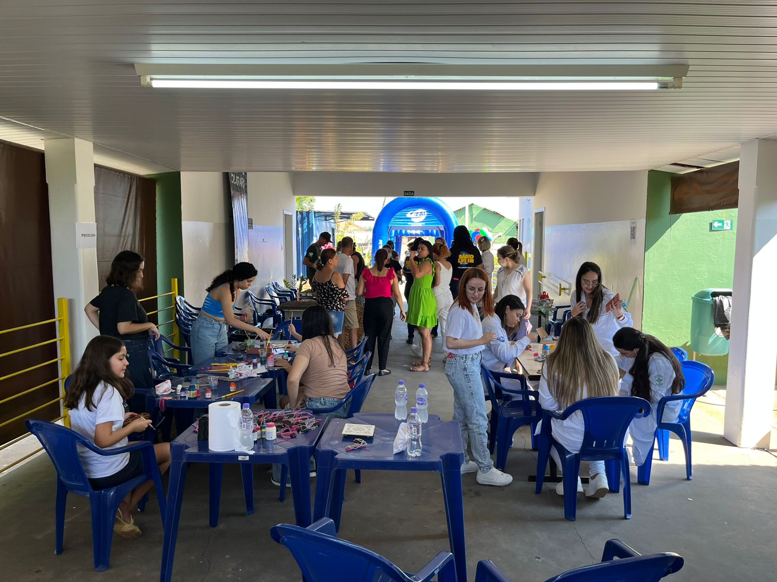 Ação Social do Centro Universitário de Adamantina atende mais de 30 famílias em Lago Seca.