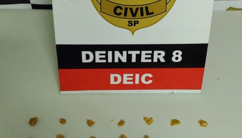 Policiais Civis da DEIC prendem homem por tráfico