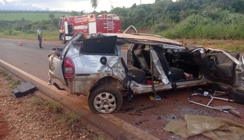 Acidente de trânsito mata uma pessoa na Rodovia Arlindo Béttio