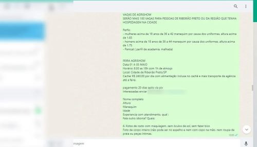 MPT investiga anúncio de vagas que exige mulheres com perfil 'panicat' para trabalhar em feira agro em Ribeirão Preto, SP