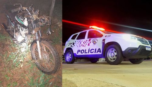 Menor sofre ferimentos em acidente na vicinal que liga Iacri a Bastos