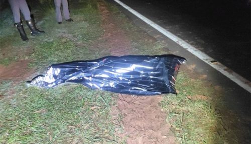 Homem de 33 anos morre atropelado na SP-501