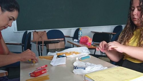 Campeonato de pontes de espaguete mobiliza alunos de Engenharia Civil